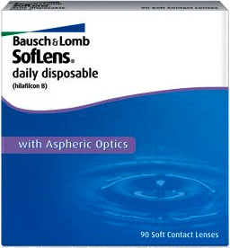 Bausch & Lomb Soflens Daily Disposable -4,50 (90 lentilles)