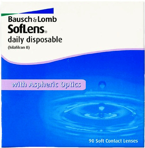Bausch & Lomb Soflens Daily Disposable (90 lentilles) +6,00