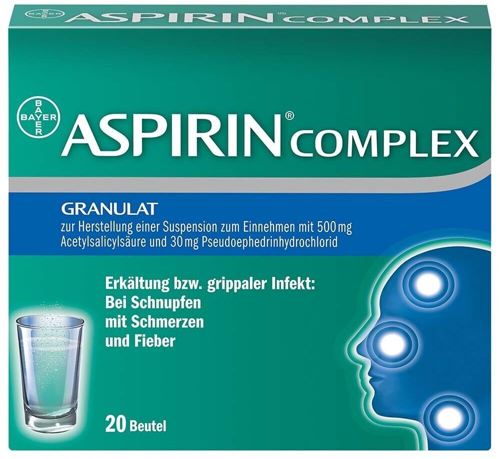 Aspirin Complex Granulat (20 Stk.) ab 10,85 € (Mai 2024 Preise