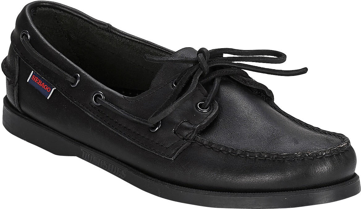 Sebago Docksides black au meilleur prix sur idealo