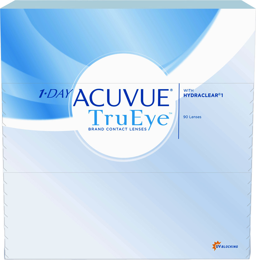 Johnson & Johnson 1 Day Acuvue TruEye (90 lentilles) +4,25