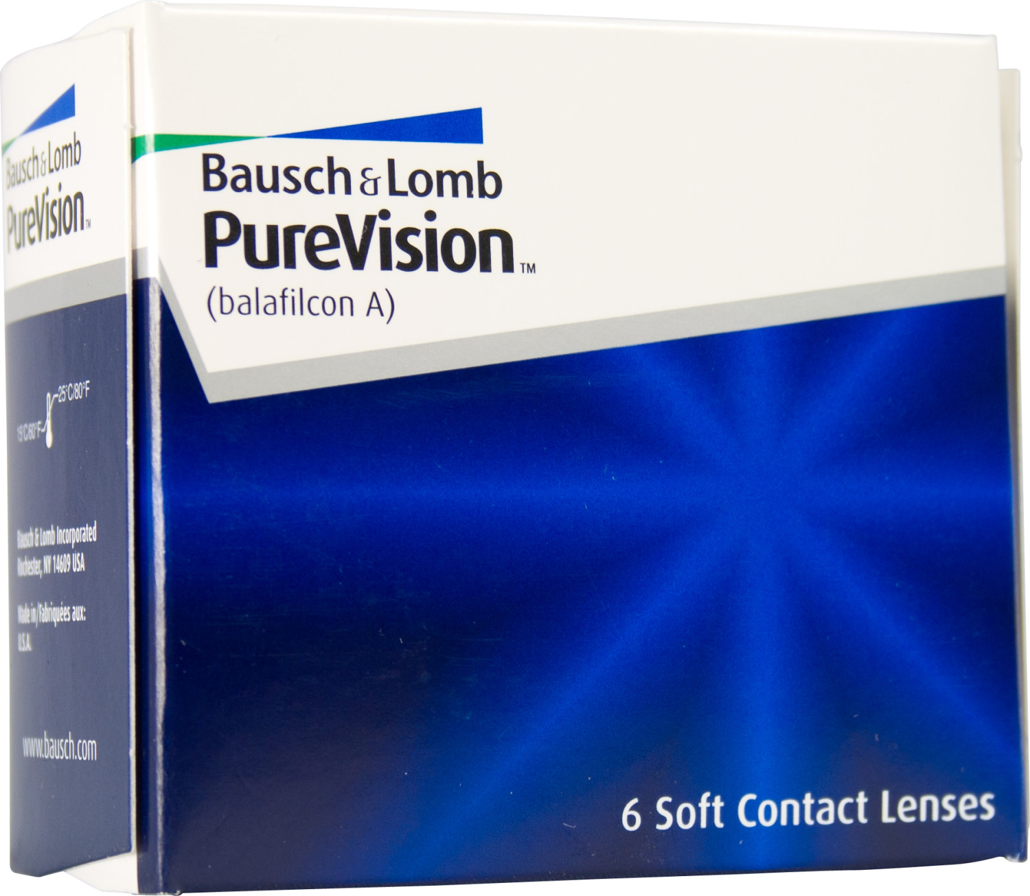 Bausch & Lomb PureVision Spheric (6 lentilles) +5,25