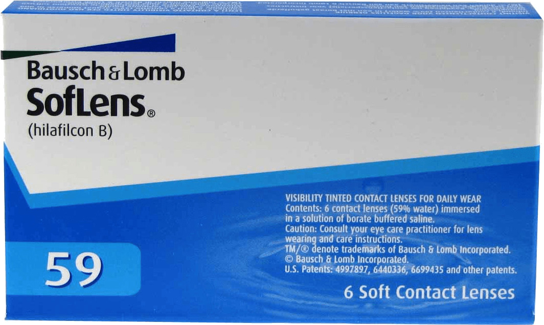 Bausch & Lomb Soflens 59 -2,00 (6 lentilles)