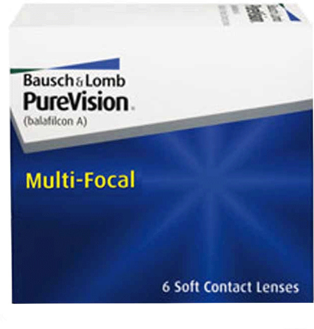 Bausch & Lomb PureVision Multifocal (6 lentilles) +1,50
