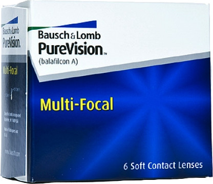 Bausch & Lomb PureVision Multifocal (6 lentilles) +6,00