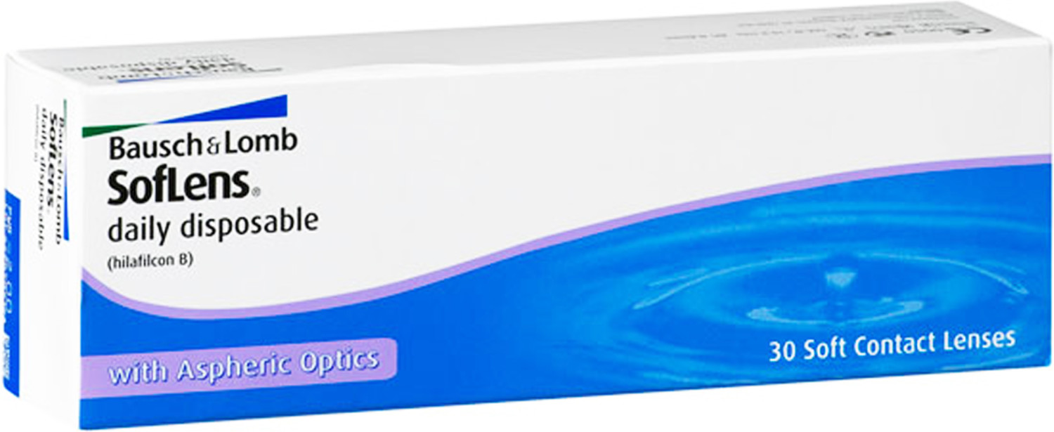 Bausch & Lomb Soflens Daily Disposable (30 lentilles) +6,00