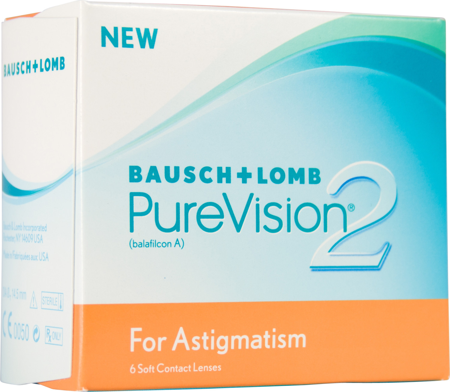 Bausch & Lomb PureVision 2 HD for Astigmatism (6 lentilles) +4,00
