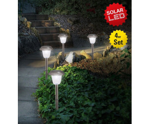 Näve LED-Solar-Erdspieß 4er-Set (4043350) ab 17,95 € | Preisvergleich bei | Tischlampen