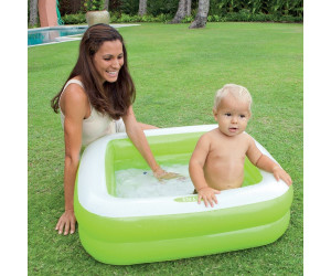 86 x 64 x 23 cm Badewanne Intex Baby Planschbecken Pool Babypool mit Handpumpe 