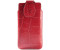 SunCase Mobile Phone Case Croco Red (Motorola RAZR HD)