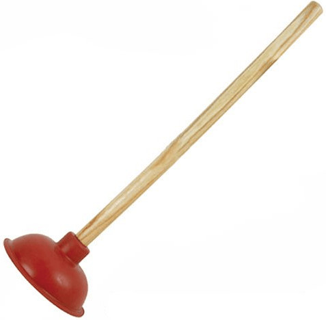 Silverline Ventouse manche en bois (633581)