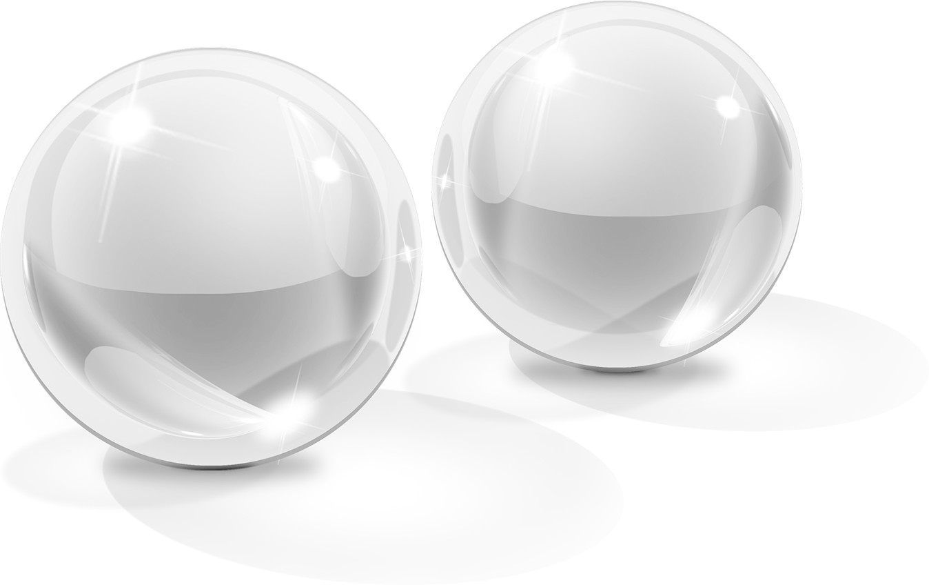 Pipedream Icicles Glass Ben-Wa Balls No. 42 Medium