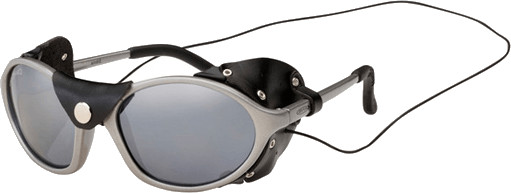 ALPINA Unisex - Volwassenen, SIBIRIA Sportbril, black-brown gloss/black mirror, One Size