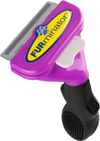 FURminator Brosse pour chats à poils longs L
