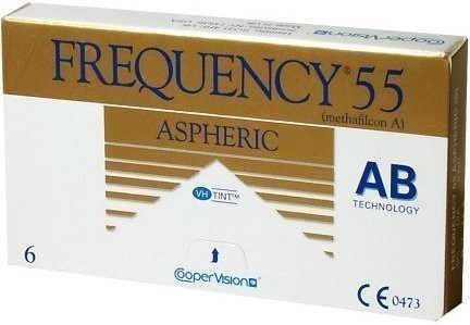 Cooper Vision Frequency 55 Aspheric -2,50 (6 lentilles)