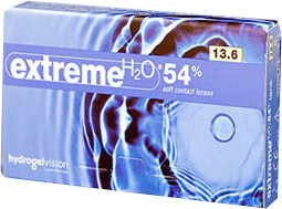Hydrogel Vision Extreme H2O 54% Sphere -0,50 (6 lentilles)