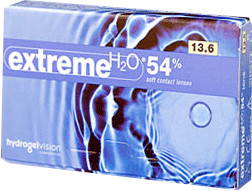 Hydrogel Vision Extreme H2O 54% Sphere -1,00 (6 lentilles)