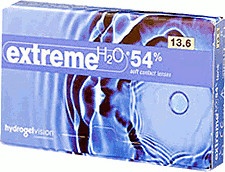 Hydrogel Vision Extreme H2O 54% Sphere -3,00 (6 lentilles)