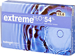 Hydrogel Vision Extreme H2O 54% Sphere -8,00 (6 lentilles)
