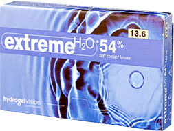 Hydrogel Vision Extreme H2O 54% Sphere (6 lentilles) +2,00