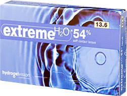 Hydrogel Vision Extreme H2O 54% Sphere (6 lentilles) +5,00