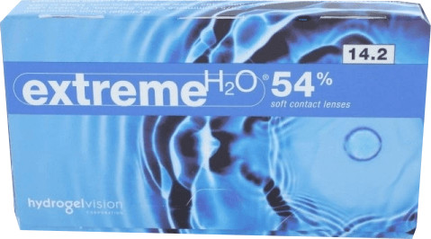 Hydrogel Vision Extreme H2O 54% Sphere (6 lentilles) +5,75