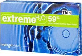 Hydrogel Vision Extreme H2O 59% Thin -5,75 (6 lentilles)