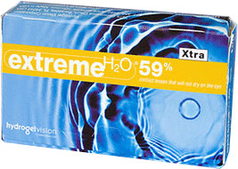 Hydrogel Vision Extreme H2O 59% Xtra -3,00 (6 lentilles)