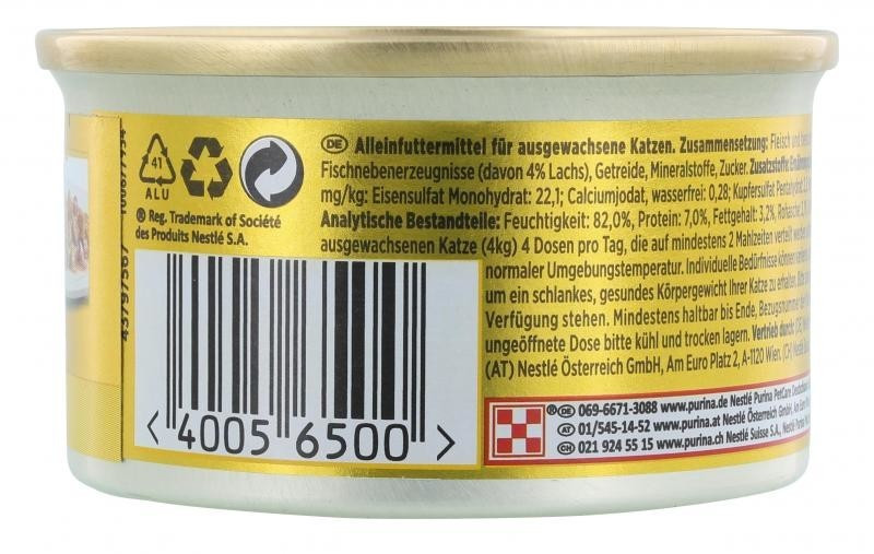 Gourmet Pâtée pour chat 85 g Gourmet Pâtée pour chat 85 g