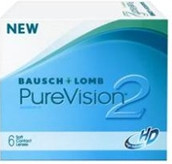 Photos - Glasses & Contact Lenses Bausch & Lomb PureVision 2 HD  +0.25 (3 pcs)