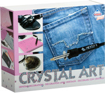 Pebaro Set applicateur avec pierres strass