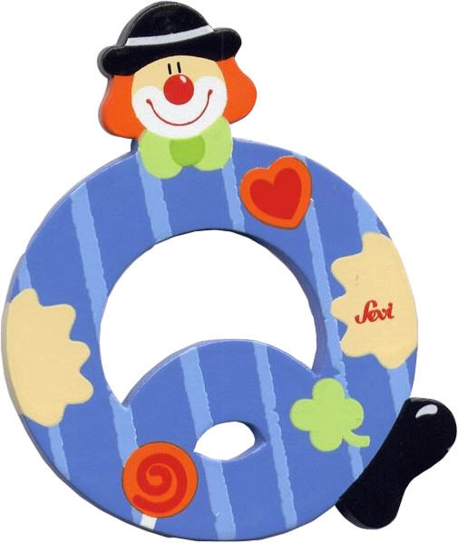 Sevi Lettre Clown Q