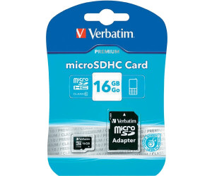 Verbatim Premium U1 microSDHC 16GB (44082)