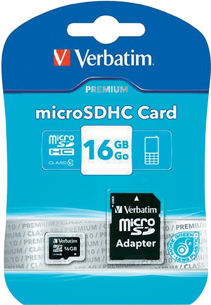 Verbatim Premium U1 microSDHC 16GB (44082)