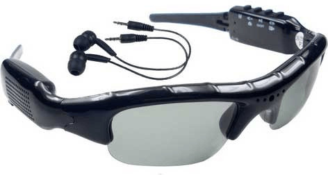 Sécurité GOOD Deal Lunettes caméra MP3 4 Go