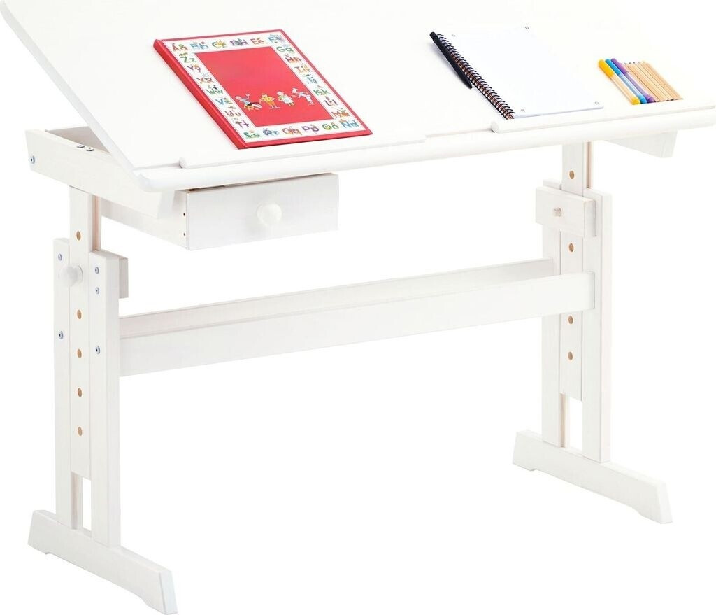 Idimex Bureau enfant Flexi blanc