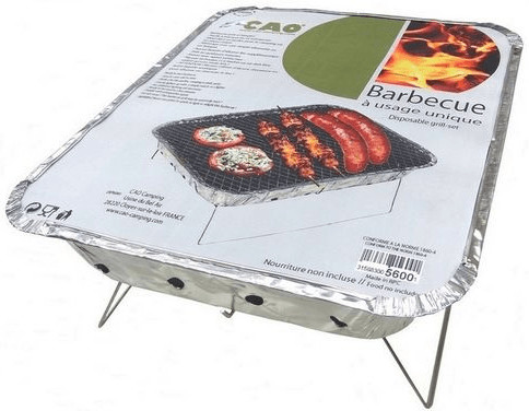 CAO Camping Gril set à usage unique (5600)