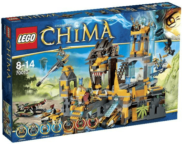 LEGO Legends of Chima - The Lion Chi Temple (70010)