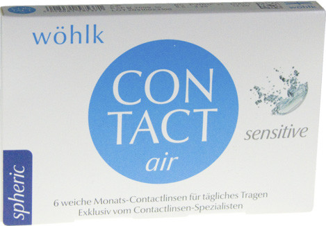 Wöhlk Contact Air spheric +/-0,00 (6 lentilles)