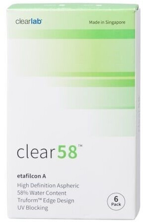 ClearLab Clear 58 -0,75 (6 lentilles)