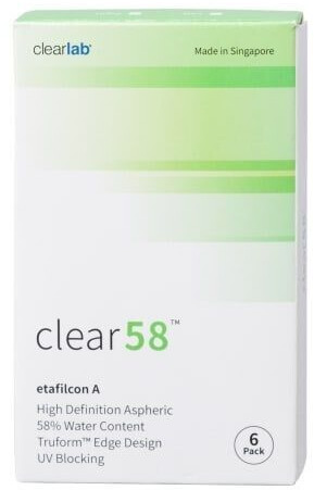 ClearLab Clear 58 -3,25 (6 lentilles)