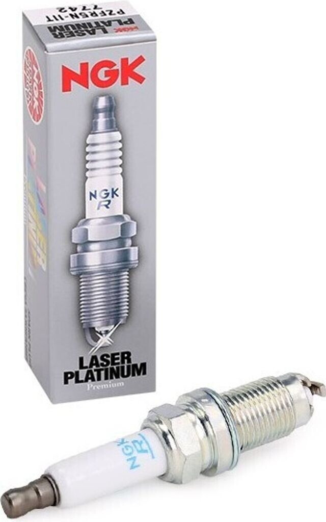 NGK BR8ES Spark Plug - Suppressed, 14mm Thread, 19mm Reach - Replaces R42CXL, WR4CC-10