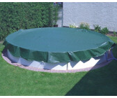 well2wellness Poolplane Poolabdeckung mit 180g/m² für Ovalbecken und Achtformbecken mit 600 x 320 cm