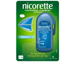 nicorette freshmint 2 mg Lutschtabletten (20 Stk.)