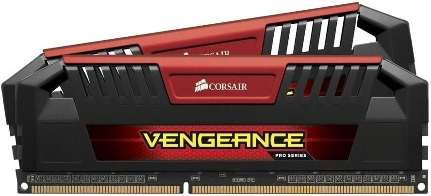 Kit Mémoire RAM Corsair Vengeance 8 Go (2x4 Go) DDR3-1600 CL9 - Dual Channel, Occasion Bon état