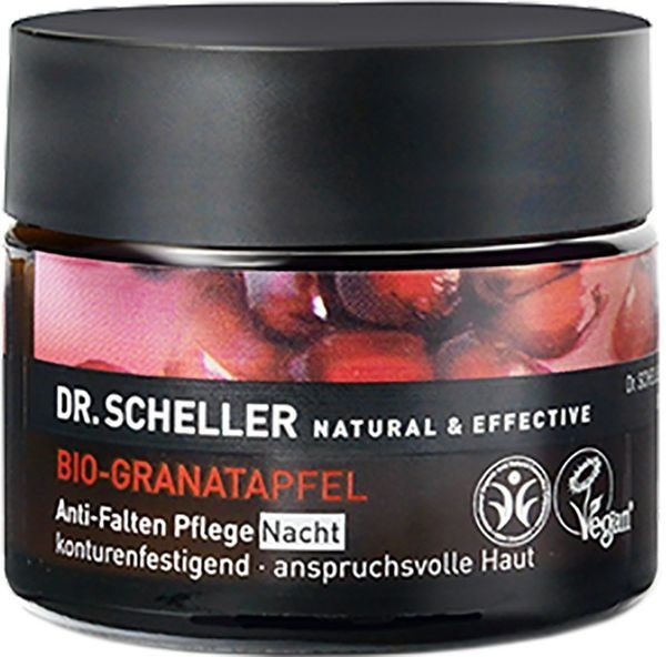 Dr. Scheller Soin anti rides nuit à la grenade & huile de moringa (50 ml)