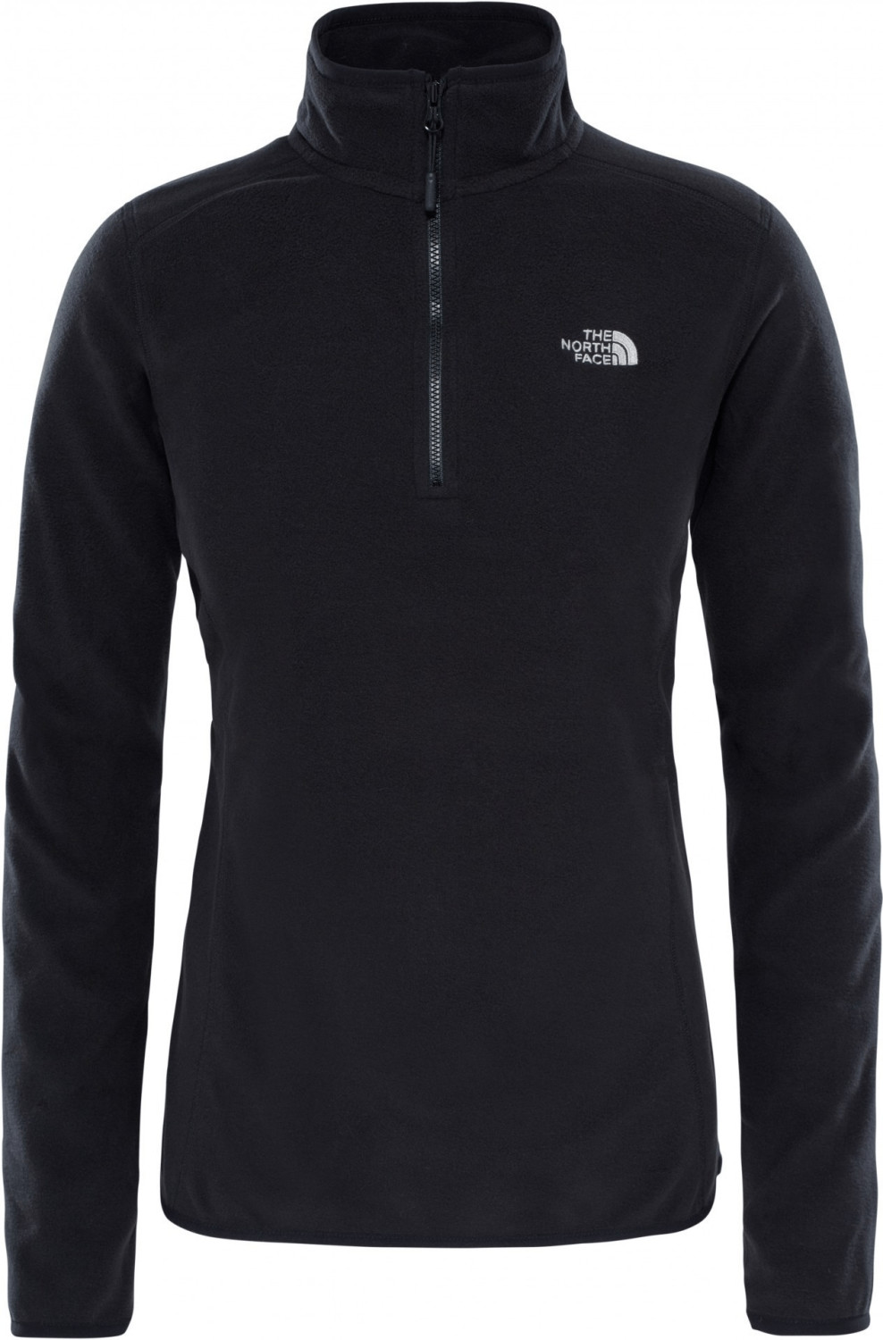 The North Face Polaire à col zippé Glacier pour femmes tnf black