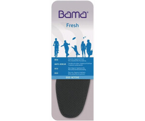 Unisex Deo-Sohle für frische Füße Bama Fresh Deo Active Schuh-Einlegesohlen Schwarz 