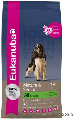 Eukanuba Mature & Senior agneau & riz (12 kg)