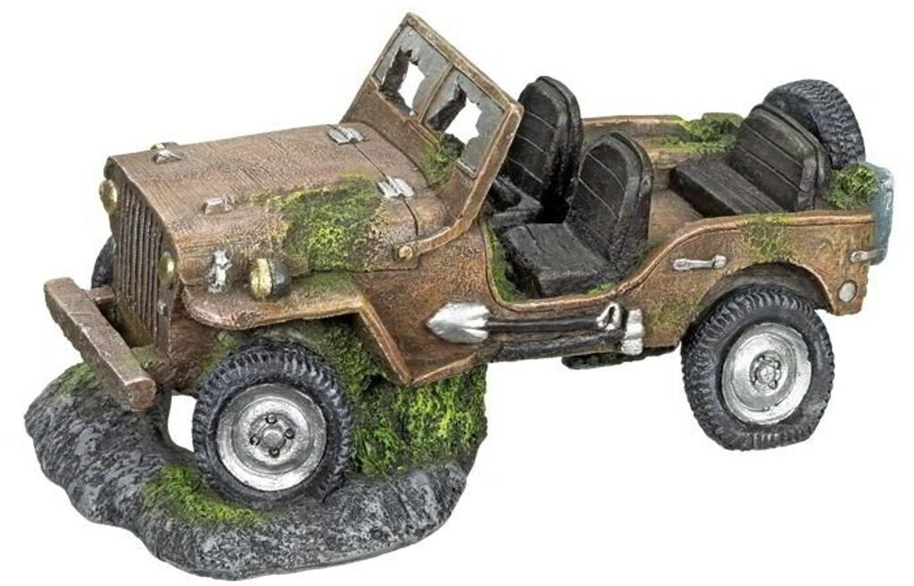 Nobby Aqua Ornaments "JEEP WRACK" (26 x 15,5 x 12,5 cm)